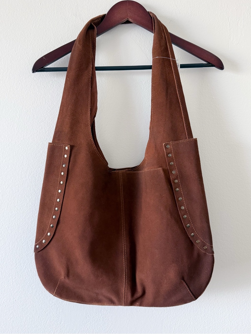 NWT Free People Rori Suede Tote in Expresso